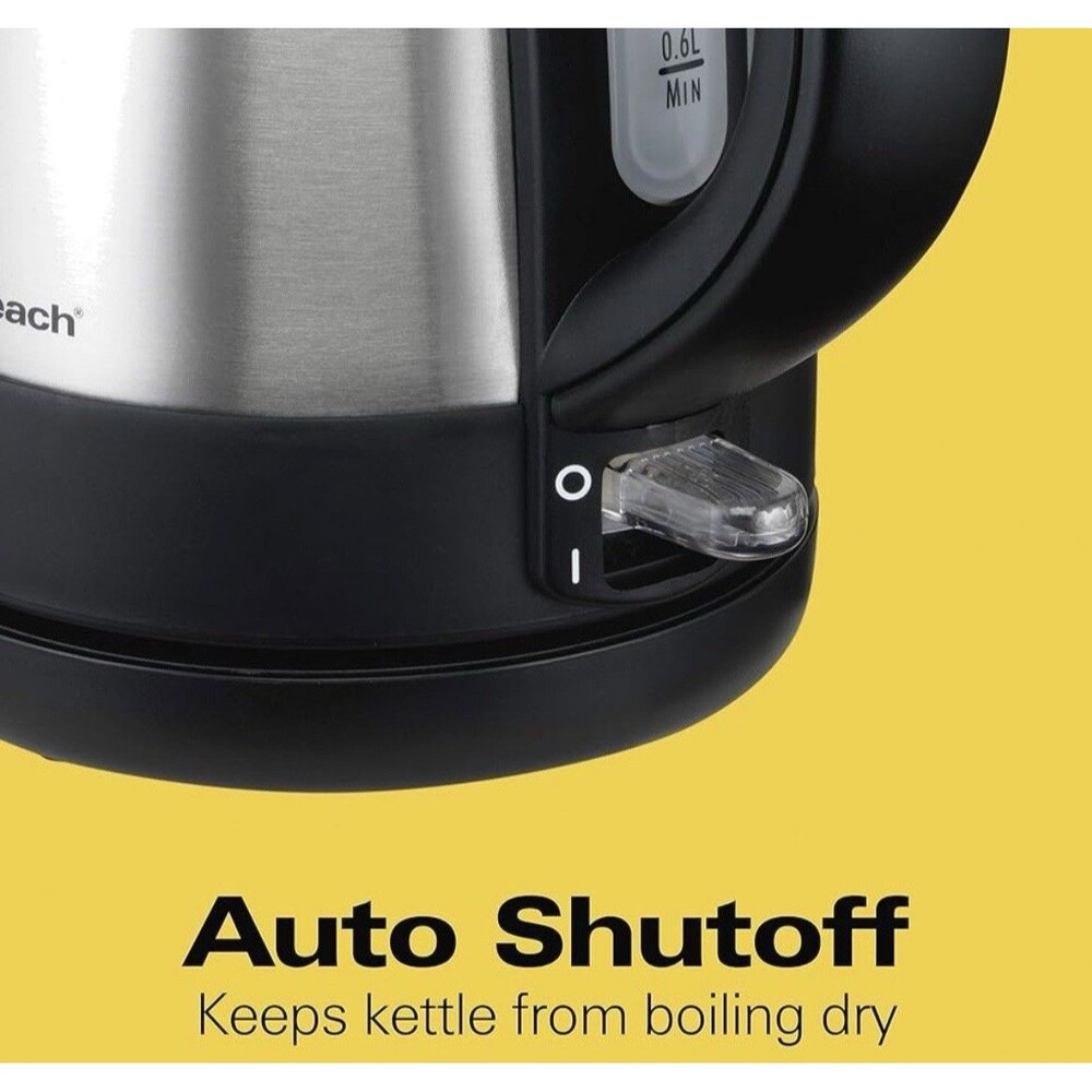 Hamilton Beach Stainless Steel Electric Kettle, Tea & Water Kettle, 1L - Picture 8 of 12